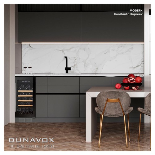 Винный шкаф Dunavox DAU-32.81B