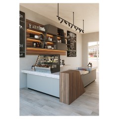 Витрина кондитерская Carboma A59 N 1,2-1 без агрегата (стандартный цвет)