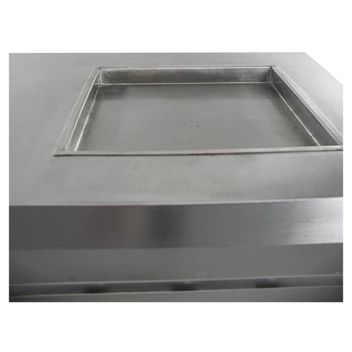 Фризер для жареного мороженого Foodatlas KCB-1F (световой короб, стол для топпингов)