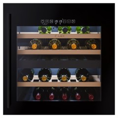Винный шкаф Lex LWD6036BL dual zone S черный