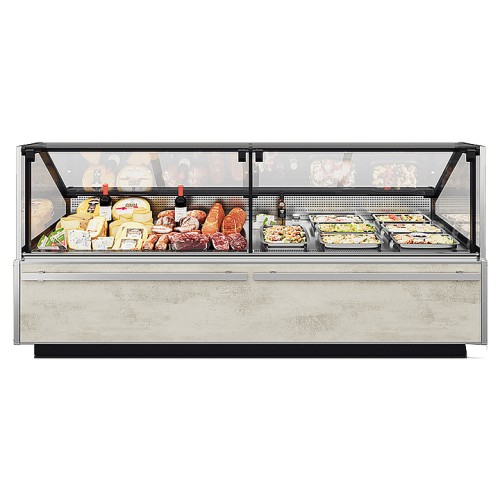 Витрина холодильная Brandford Calypso Slim Plug-in 320 R290 (встроенный агрегат)