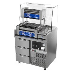 Станция для бургеров и хот-догов ATESY Бавария БХС - 900.700-02 плюс