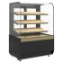 Витрина хлебная Carboma Radius KR70 N 1,3-1 Light Bread (Bronze 9005/0109)