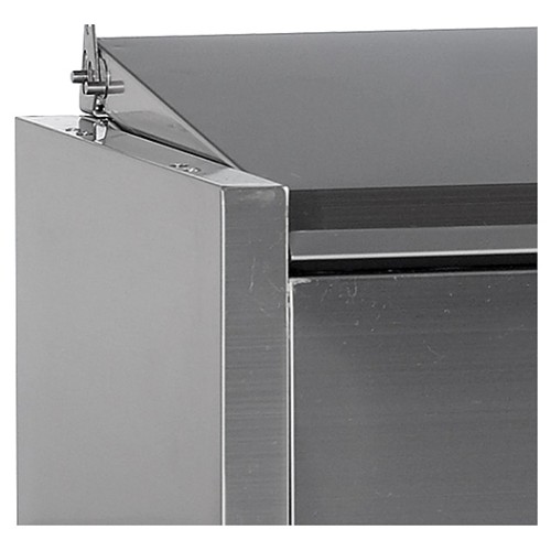 ВИТРИНА ХОЛОДИЛЬНАЯ НАСТОЛЬНАЯ TEFCOLD VK38-120 S/S LID