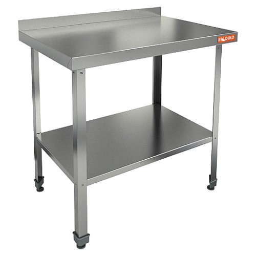НСО-8/7БП ЭН стол произ.пристен. с полкой, HICOLD RUS
