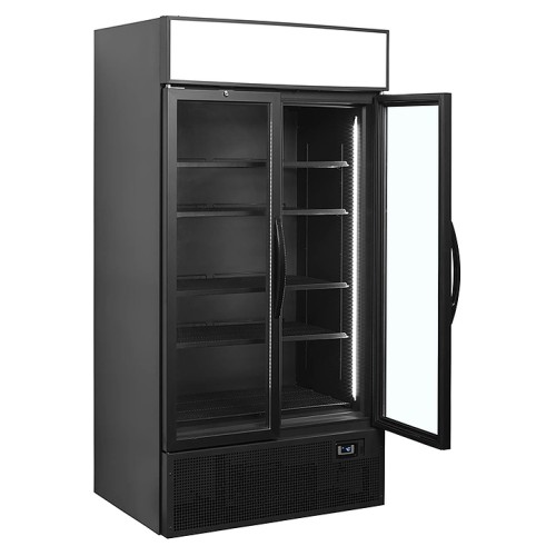 Шкаф холодильный TEFCOLD FSC1000H черный