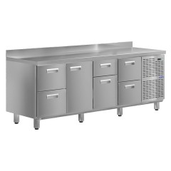 Стол холодильный KAYMAN КСХ-2142/60 (1 дверь, 6 ящиков)