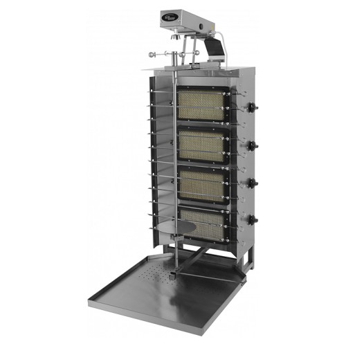 Гриль для шаурмы газовый Grill Master Ф4ШмГ с мотором