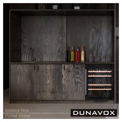 Винный шкаф Dunavox DAU-39.121DB