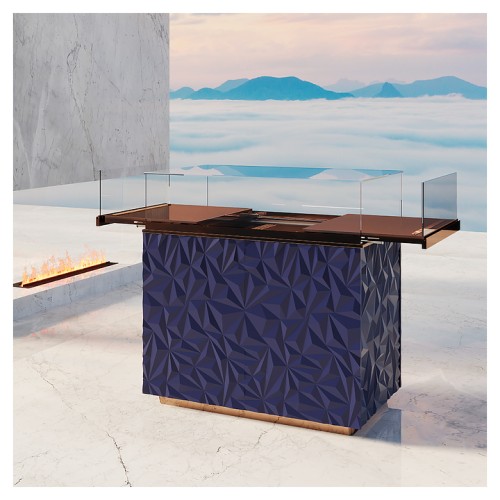 Витрина кондитерская Finist Glassier SLIDE TWIN GSTL-12/7/3