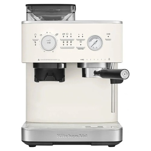 Эспрессо кофемашина полуавтоматическая KitchenAid 5KES6551EPL фарфорово-белая