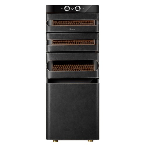Шкаф для сигар Afidano L5 черный оникс