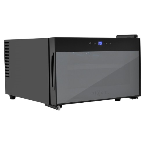 Винный шкаф Zugel ZTWF81B черный