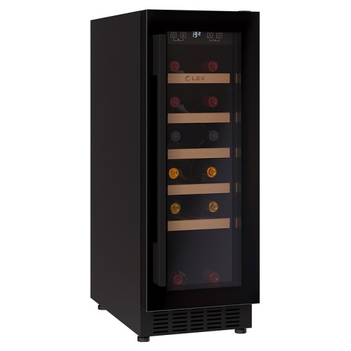 Винный шкаф Lex LWD3020BL черный