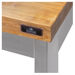 Стол кондитерский Luxstahl СК-15/8 с полкой