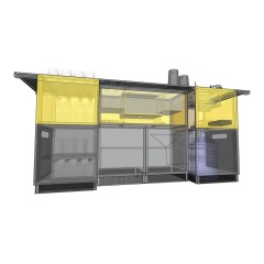 Кейтеринг комплекс BARMADE Anywhere (1700х550х900 мм)