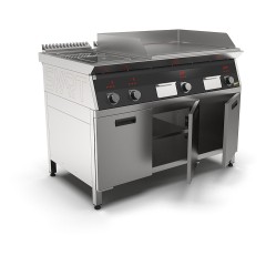 Плита индукционная комбинированная SMART INDUCTION K96-3KPPB (с грилем)