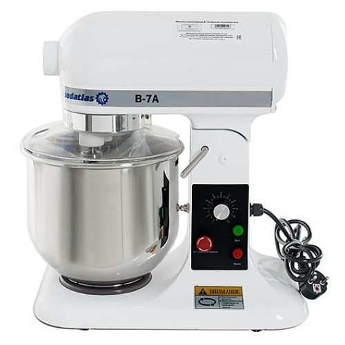 Миксер планетарный Foodatlas B-7A Eco белый