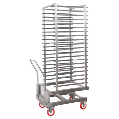 Тележка-шпилька вкатная OZTI 7895.FK202.20 для конвекционных печей OKFG 202 и OKFE 202