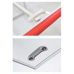 Ларь-витрина универсальная ITALFROST (CRYSPI) ЛВН 2100 (ЛБ2 М 2100) верхний бампер, RAL 9016