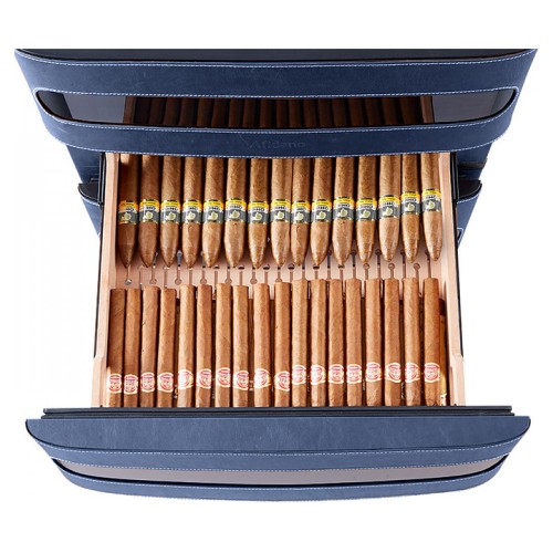 Шкаф для сигар Afidano L3 королевский синий