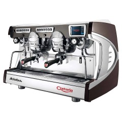 Кофемашина Astoria (C.M.A.) Sabrina SAE/2 высокие группы, дисплей, коричневая