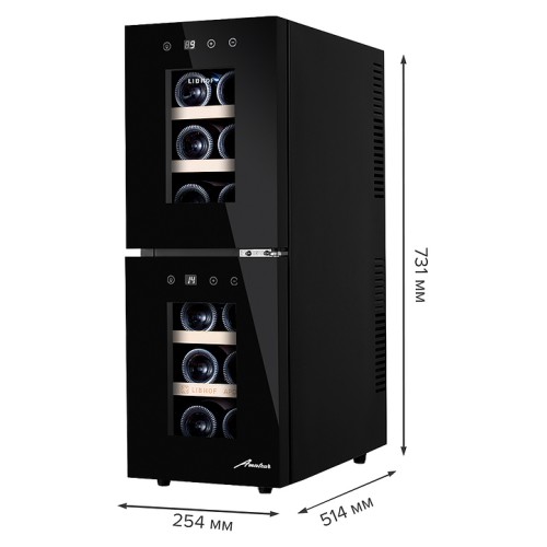 Винный шкаф Libhof Amateur APD-12 black