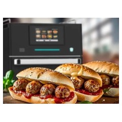 Печь высокоскоростная Pratica Fit XL 2 магнетрона черная, 380В