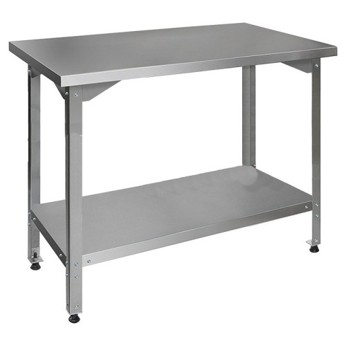 Стол производственный Finist СПН 1200х600х850 мм полка сплошная нерж.