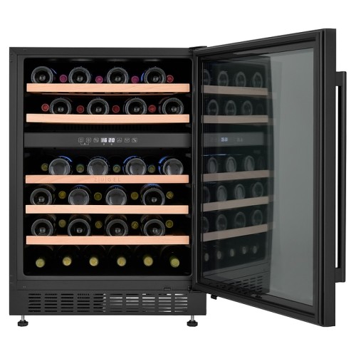Винный шкаф Zugel ZCWI460DB черный