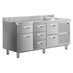 Стол холодильный KAYMAN КСХ-432/60 (7 ящиков)