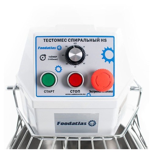 Тестомес спиральный Foodatlas HS-10 Eco