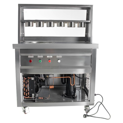 Фризер для жареного мороженого Foodatlas KCB-1Y (контейнеры, световой короб)