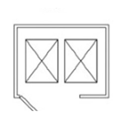 Камера окончательной расстойки POLAIR CR1.6080.T2 inox