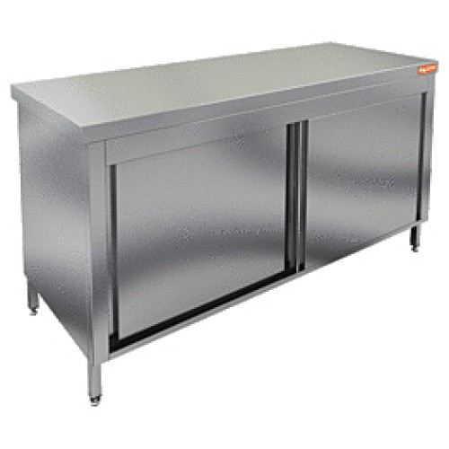 Стол производственный HICOLD НСЗК-18/6, двери-купе