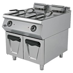 Фритюрница электрическая Empero EMP.PLS.9FE020 2х24 л с подставкой