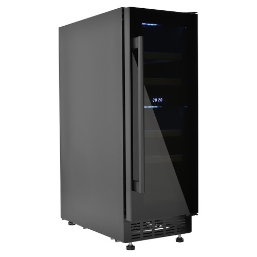Винный шкаф Zugel ZCWI170DB черный