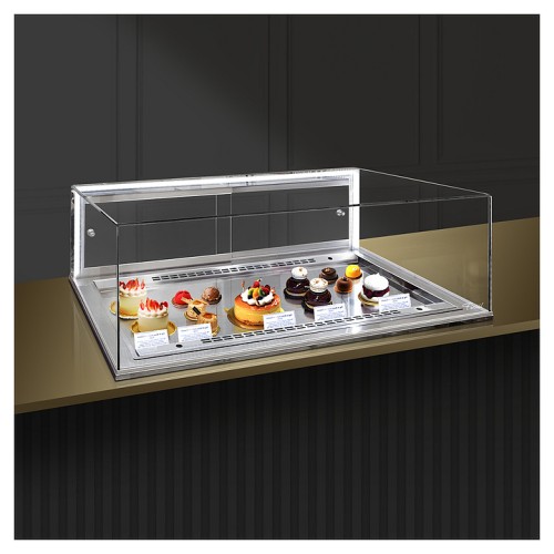 Встраиваемая горизонтальная кондитерская витрина Finist Glassier58 G-9/6/3