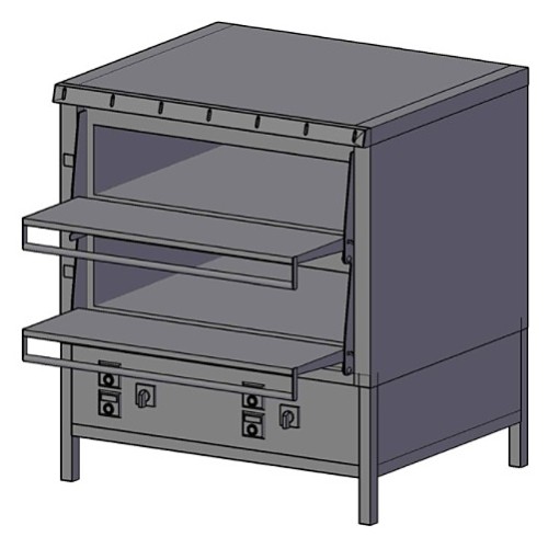 Печь хлебопекарная ЦМИ ХПЭЦ-2