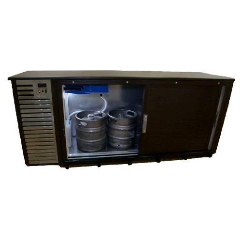 Кегератор барный Berk 4 кеги (модель №2) холодильная установка внизу