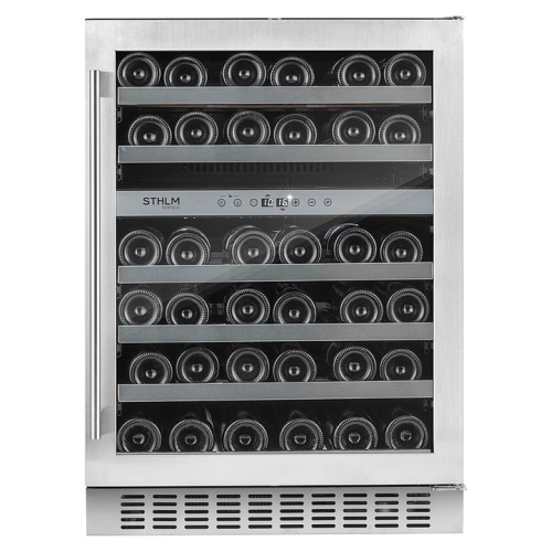 Винный шкаф Temptech STHLM STX60DS нерж. сталь