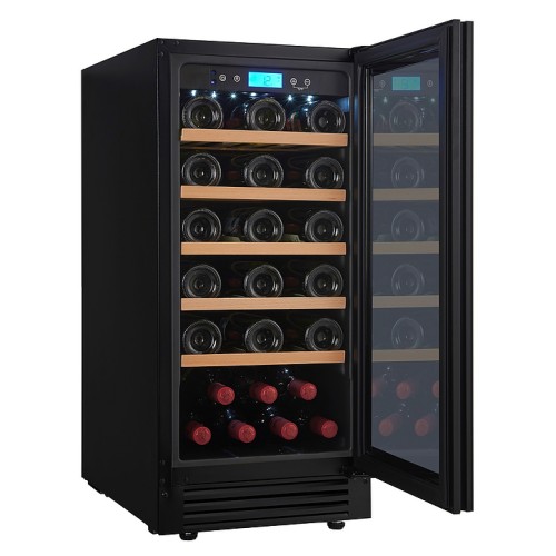 Винный шкаф Cellar Private CP032-1TBH черная дверь