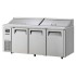 Стол холодильный с крышкой Turbo air KHR18-3-700