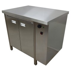 Стол тепловой ЦМИ Профи СТТпДРС-140/70 (распашные двери, сквозной, без борта)