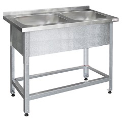 Ванна моечная Finist ВМЛц-2 1200х600х850 мм