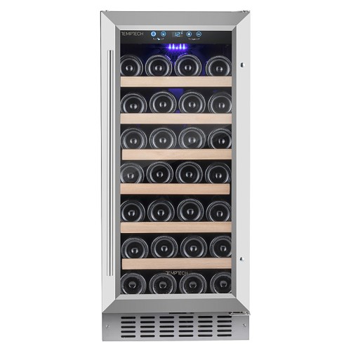Винный шкаф Temptech Premium WPQ38SCS нерж. сталь