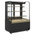 Витрина кондитерская Carboma Radius KR70 VM 1,3-2 Standard открытая (Bronze 9005/0109)