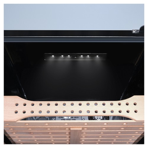 Шкаф для сигар MEYVEL MC-200BK (PRO)