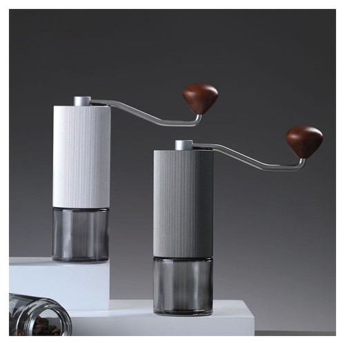 Кофемолка механическая ZeroHero S02 серая