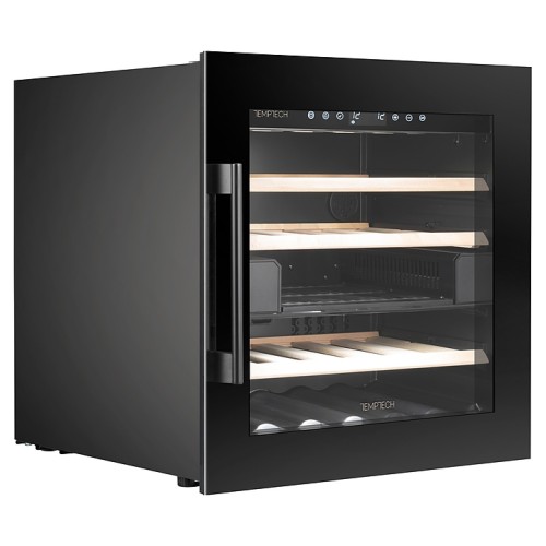 Винный шкаф Temptech Oslo OZ60DB двухзонный черный